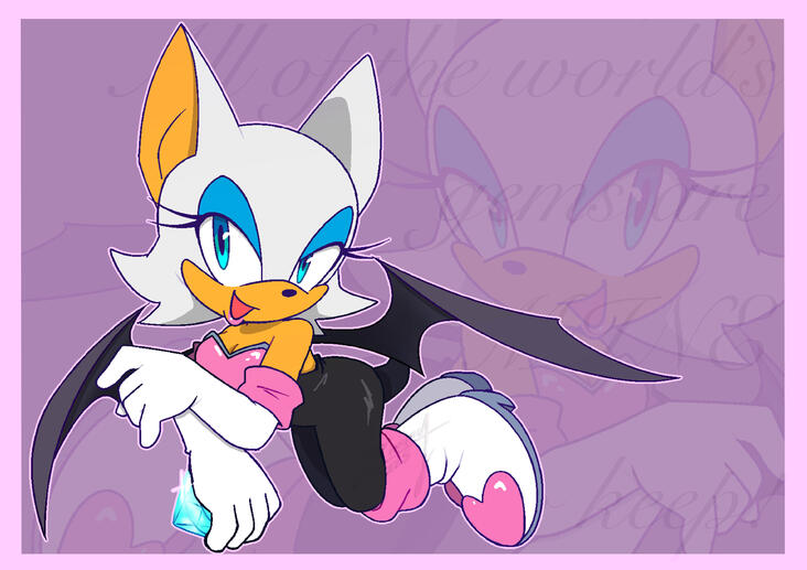 Rouge the Bat (Sonic fanart)